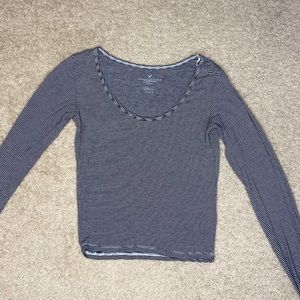 American Eagle Cropped Soft Long Sleeve